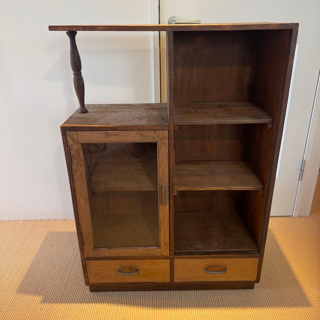 レトロ家具／収納棚 本棚