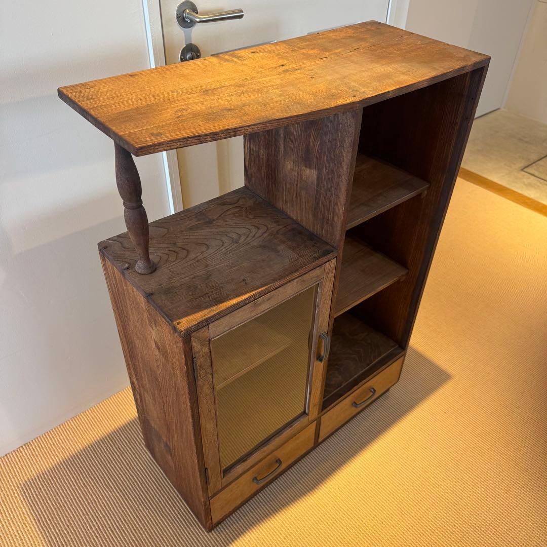 レトロ家具／収納棚 本棚