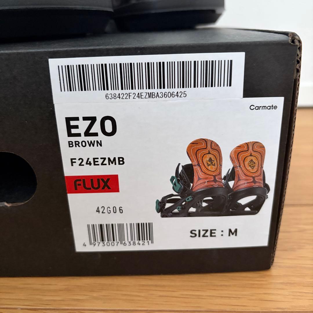 【美品】限定品 FLUX EZO バインディング Mサイズ 箱・証明書付き