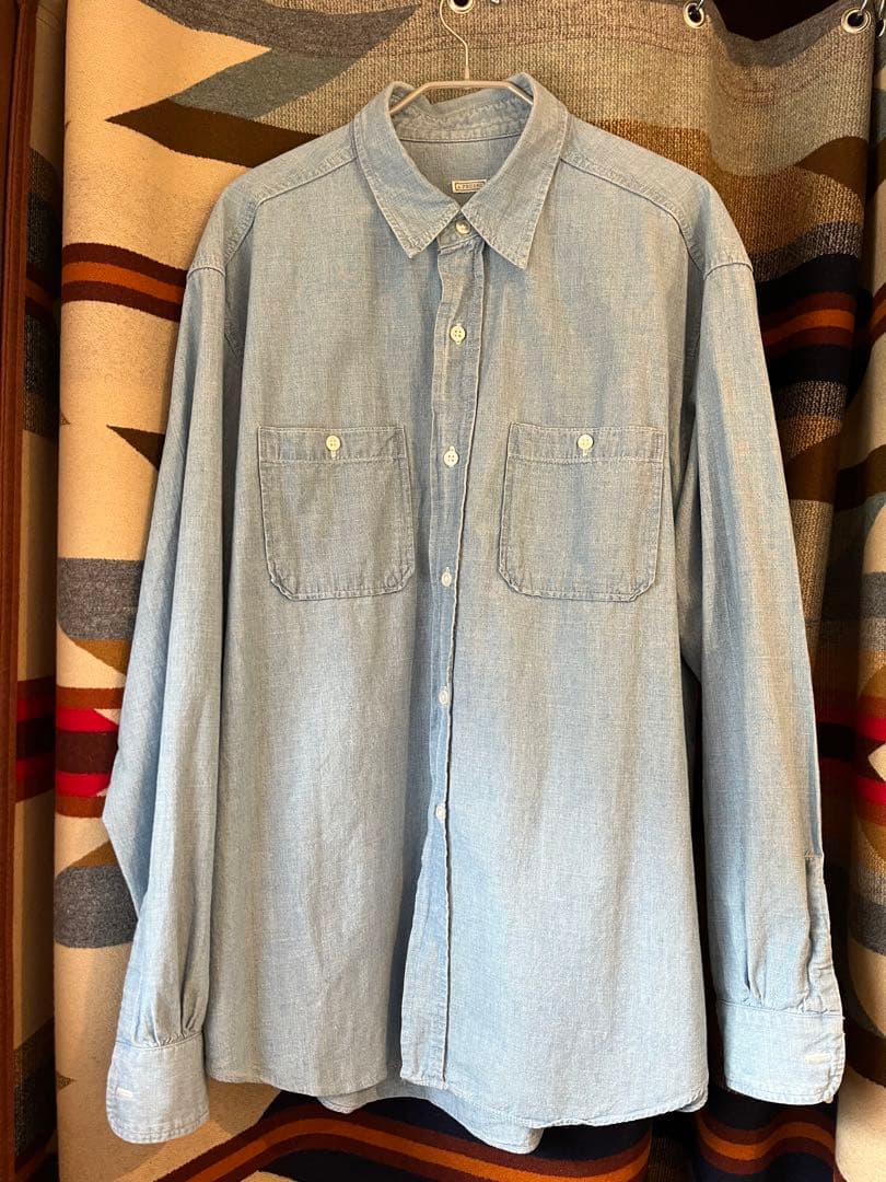 トップス A.PRESSE Washed Chambray Shirt 2