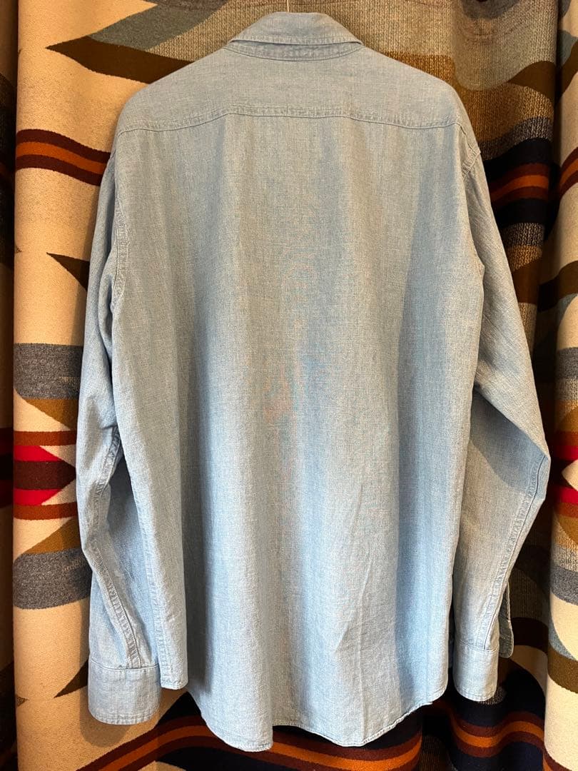 トップス A.PRESSE Washed Chambray Shirt 2