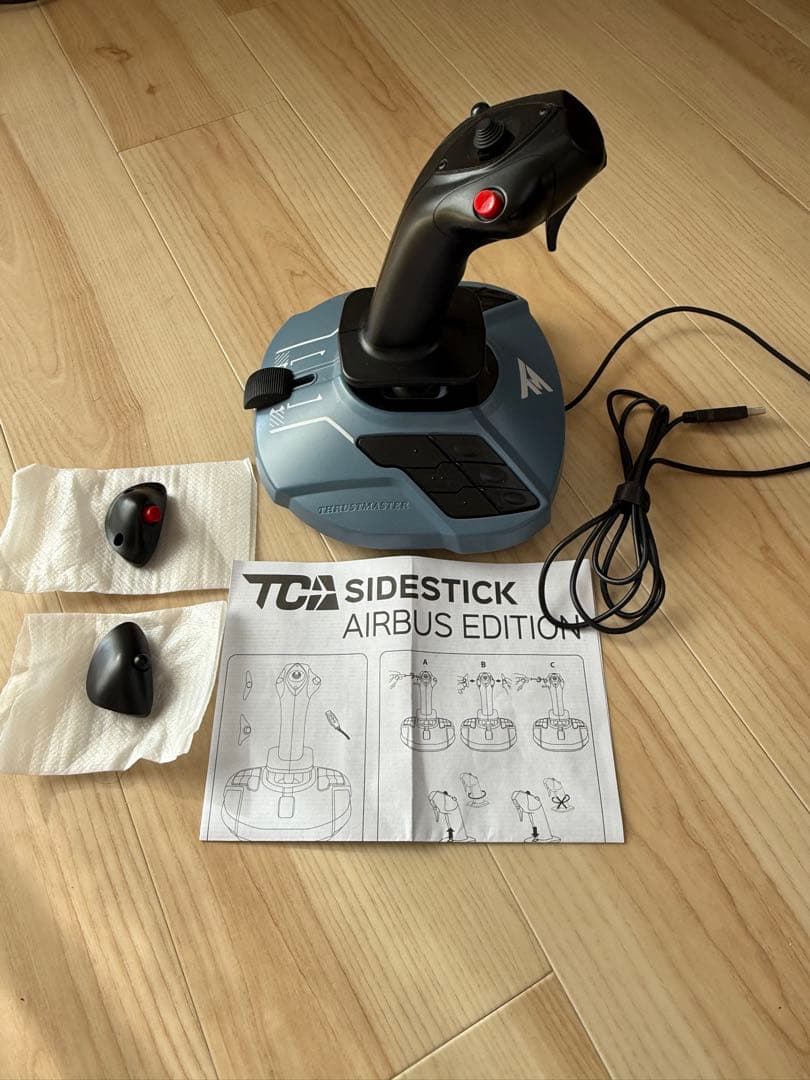 PC用ゲームコントローラー・コンバーター TCA SIDESTICK AIRBUS EDITION
