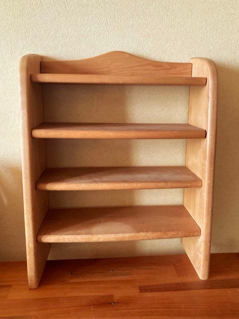 木製シェルフ　無垢仕上げ　ドイツ製
