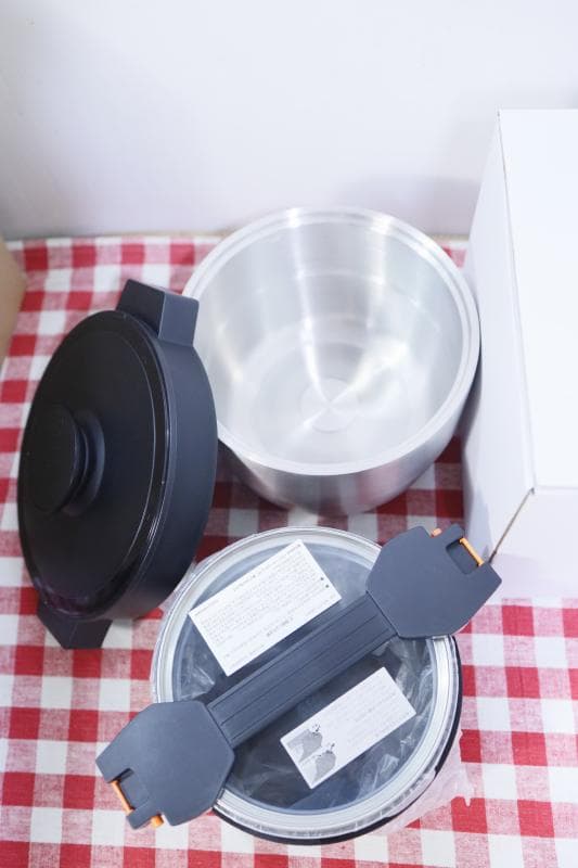 新品★クッキングプロ 電気圧力鍋 & 専用保温調理ポット＆2段蒸し器ラック