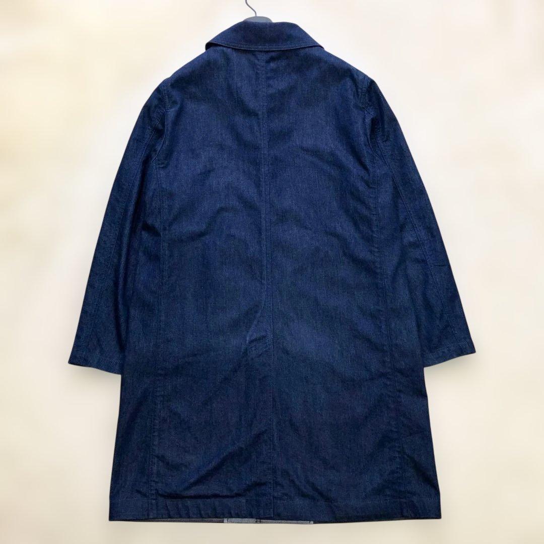 美品/白タグ⭐マッキントッシュ シングルブレストデニムコート 36/S位