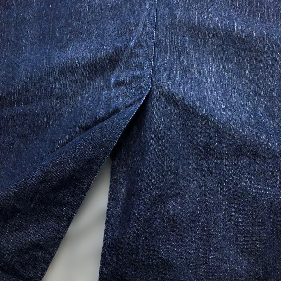 美品/白タグ⭐マッキントッシュ シングルブレストデニムコート 36/S位