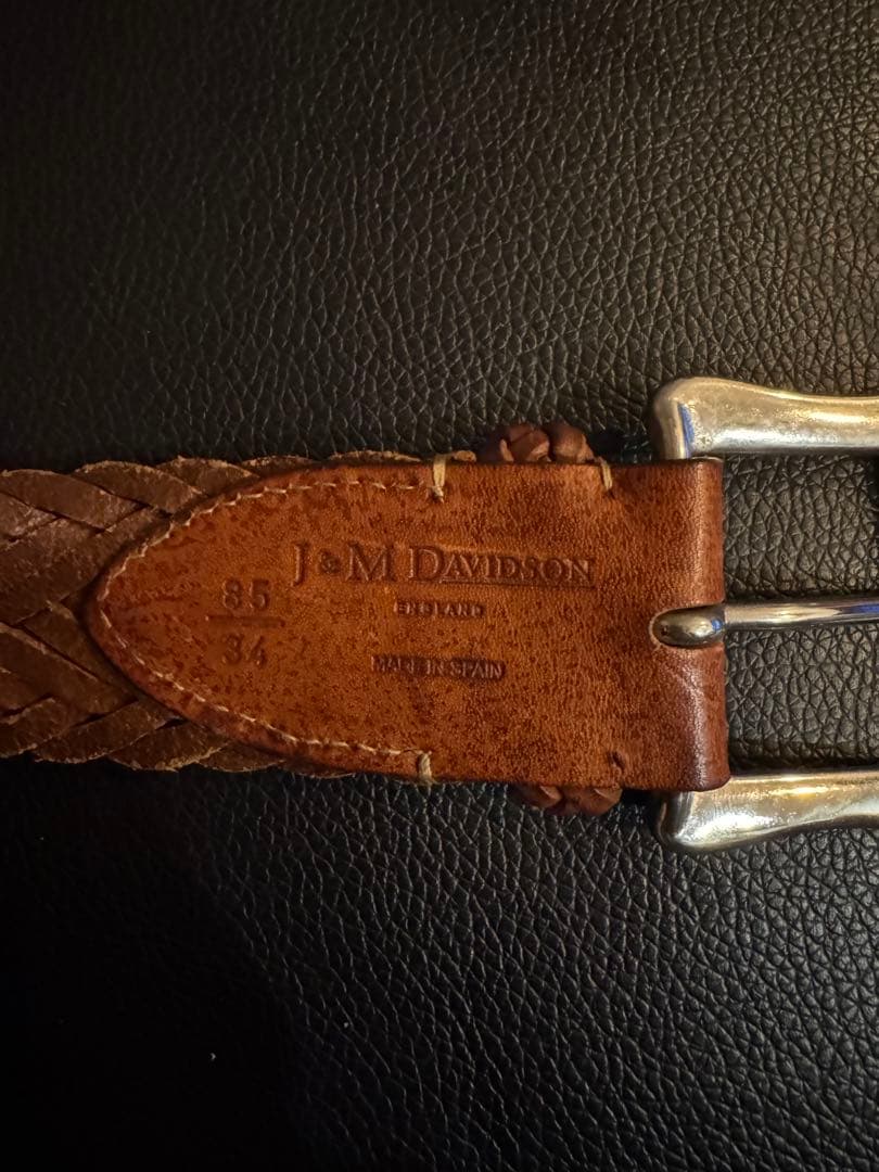 小物 J&M DAVIDSON ENVELOPE BUCKLE TIP END