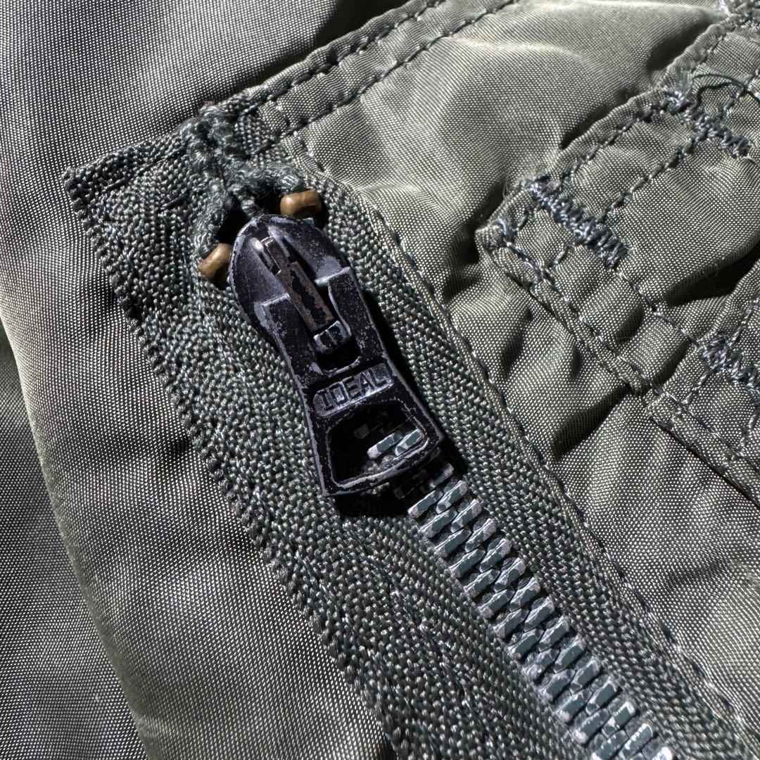 90s USA製 ALPHA MA-1 MA1 flight jacket M