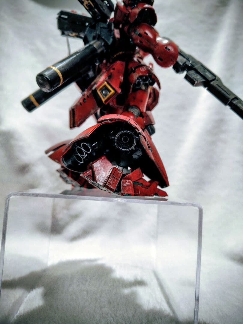 塗装済み完成品RGササビー　注意点あり