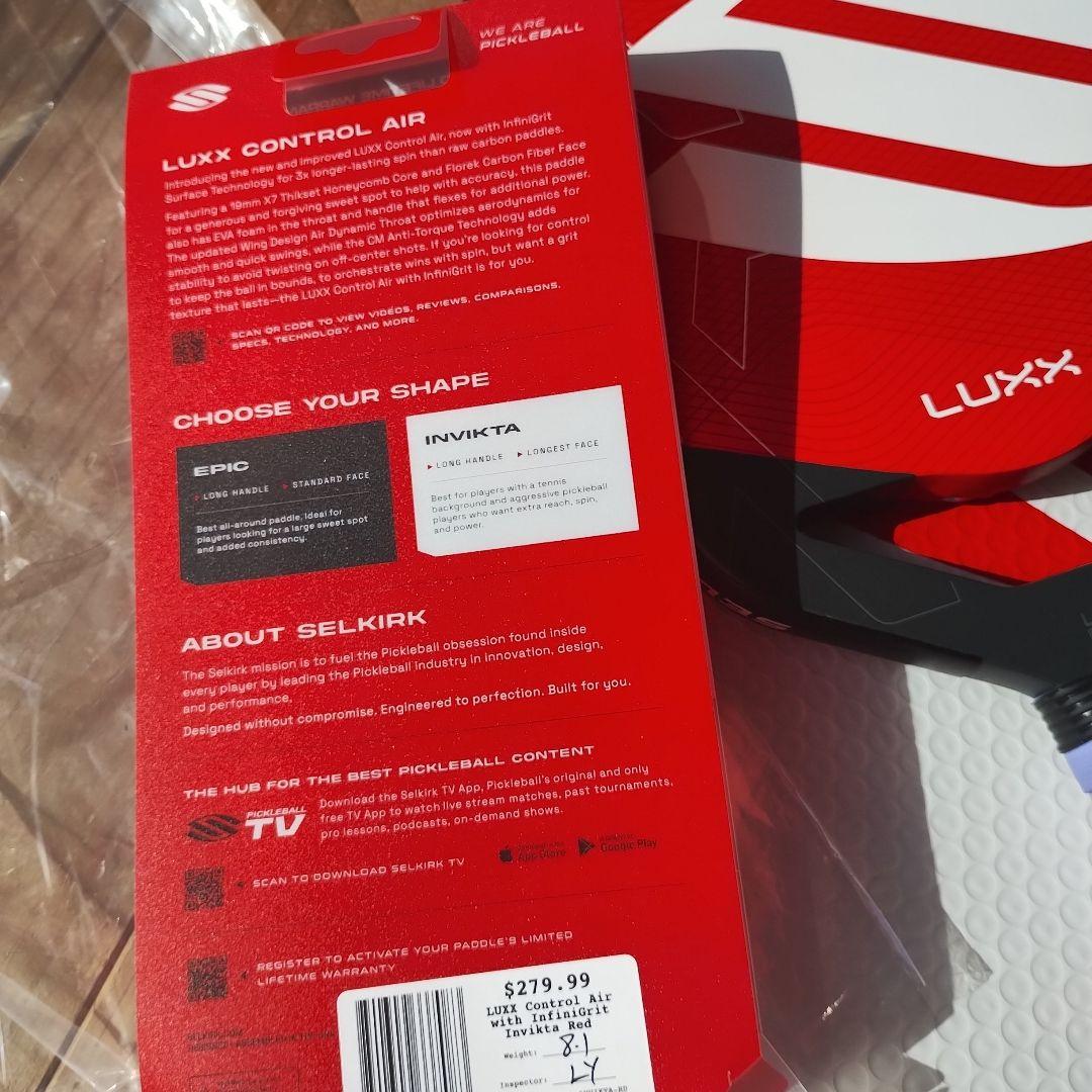 セルカークLUXX Control Air Invikta ピックル パドル