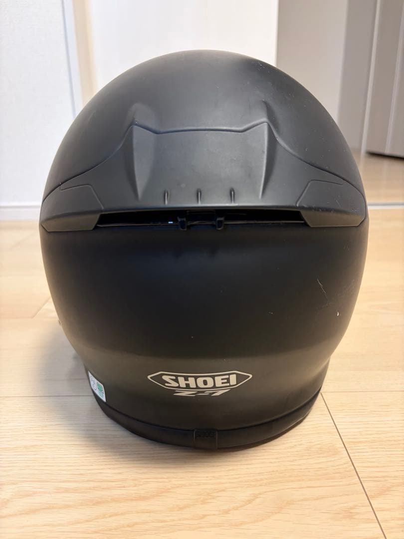 SHOEI ヘルメットz7 マットブラック　インカム、ミラーシールド付き