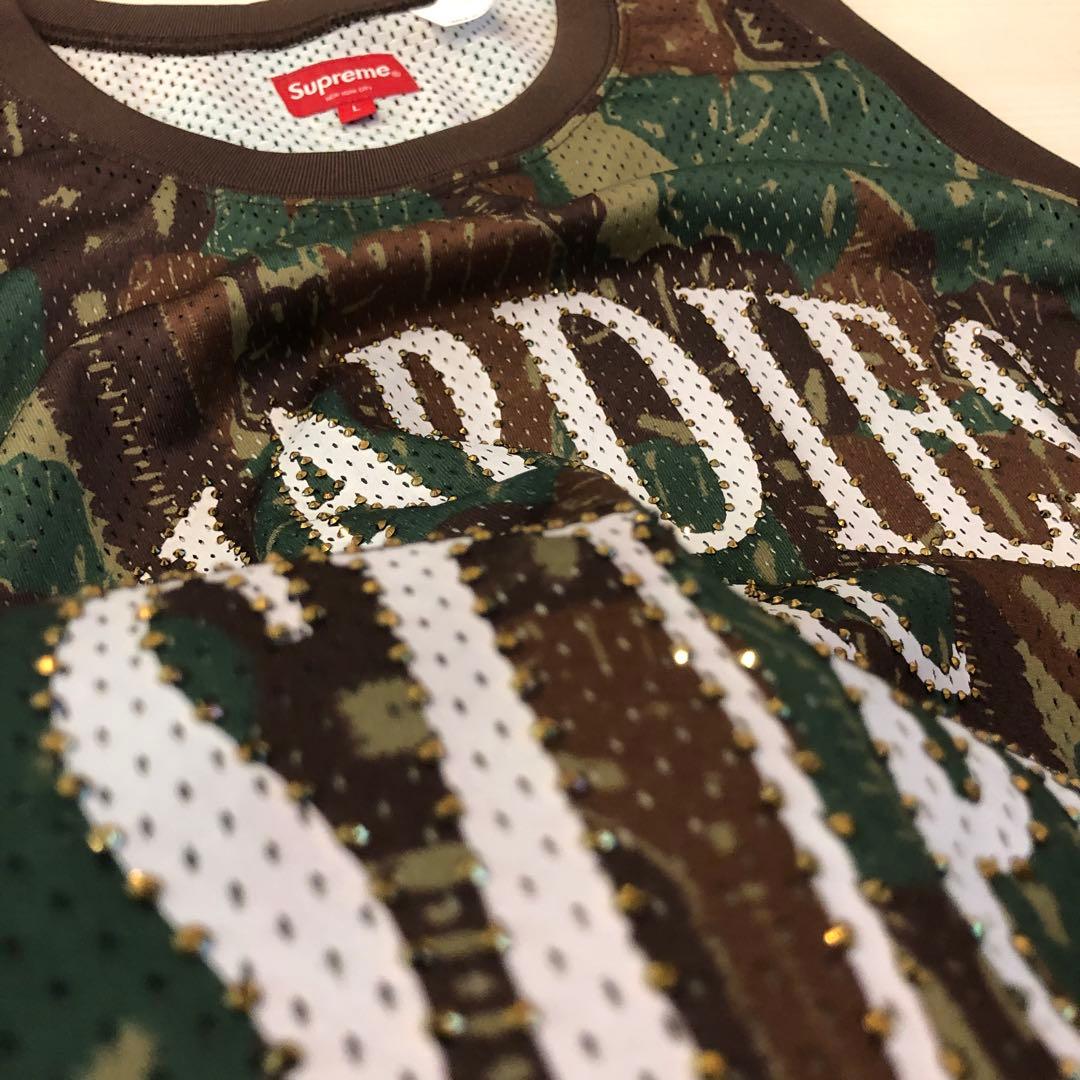 極美品 supreme hardies メッシュ タンクトップ 希少 迷彩 カモ