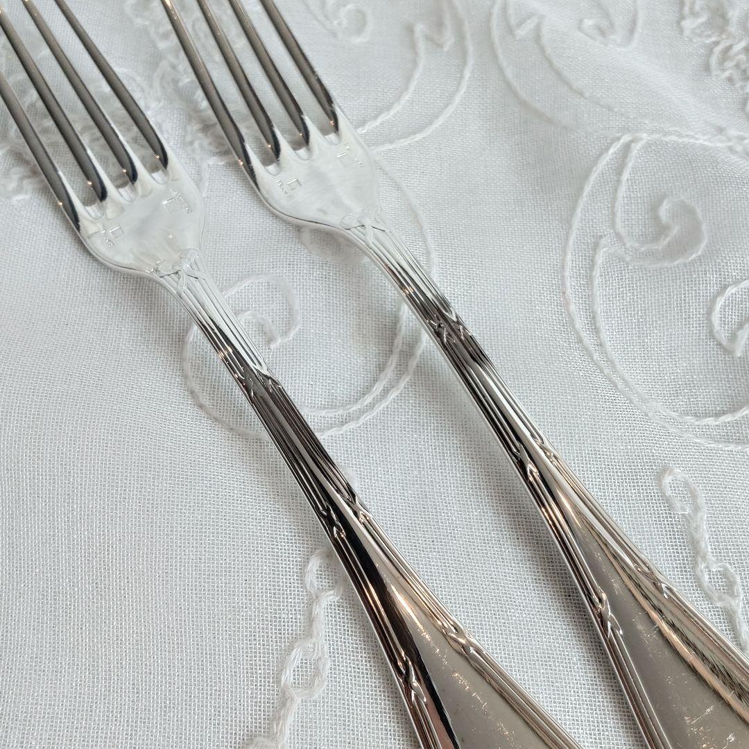 クリストフル　Christofle　リュバン　スタンダードフォーク 2本組　B