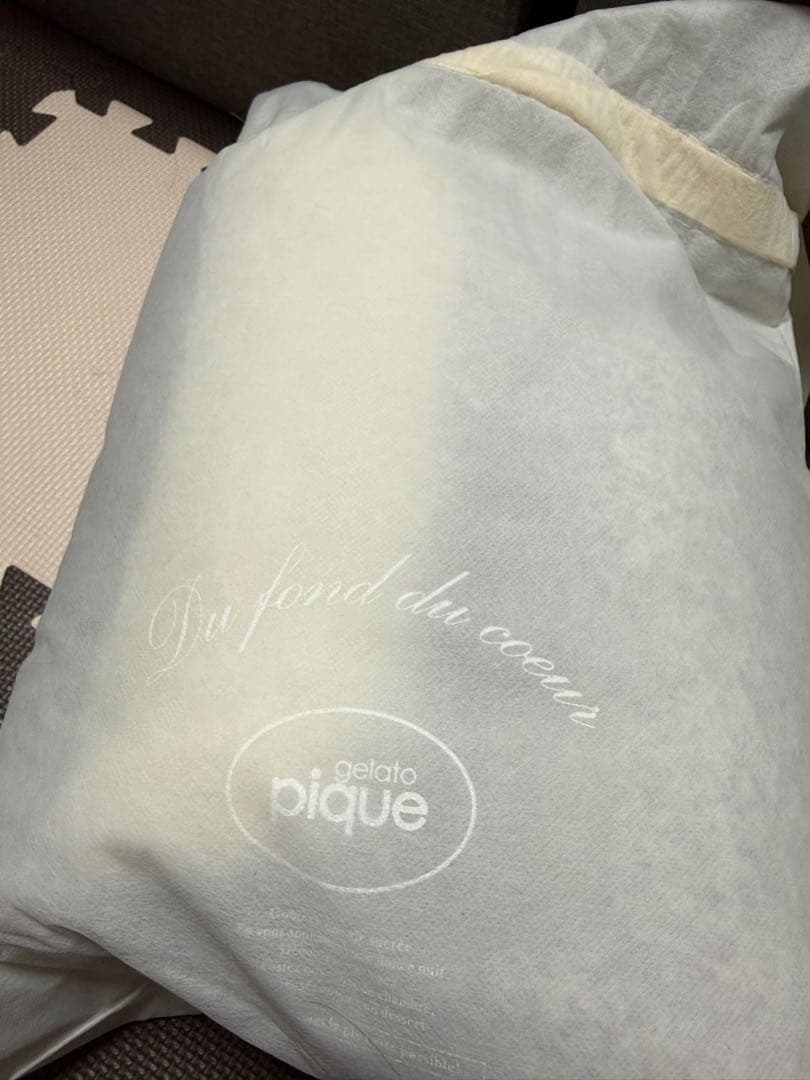 gelato pique 3ボーダー ルームウェア 上下セット タグ付き