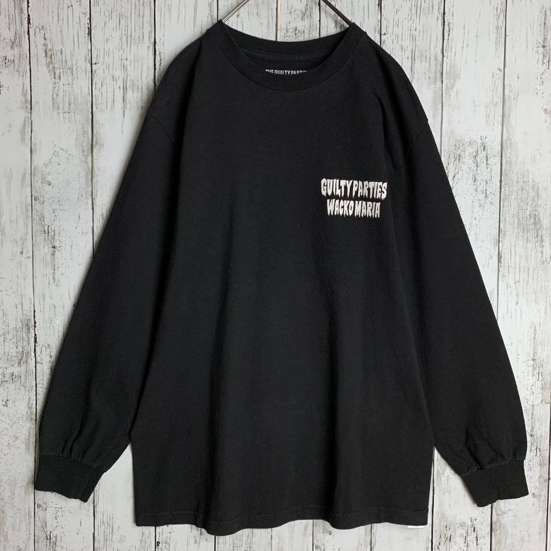 【即完売・激レア】ワコマリア☆ビッグバックマリアロゴ入り入手困難ロンT2869.