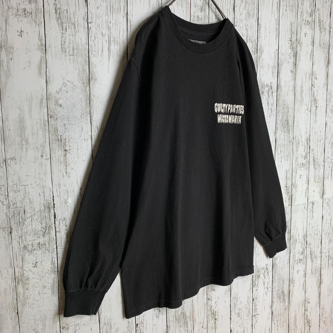 【即完売・激レア】ワコマリア☆ビッグバックマリアロゴ入り入手困難ロンT2869.