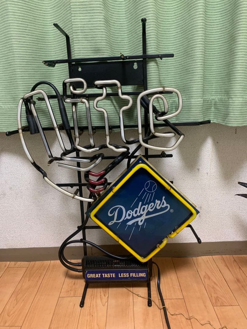 Dodgers ネオン看板　ビンテージ　ジャンク最終値下げ