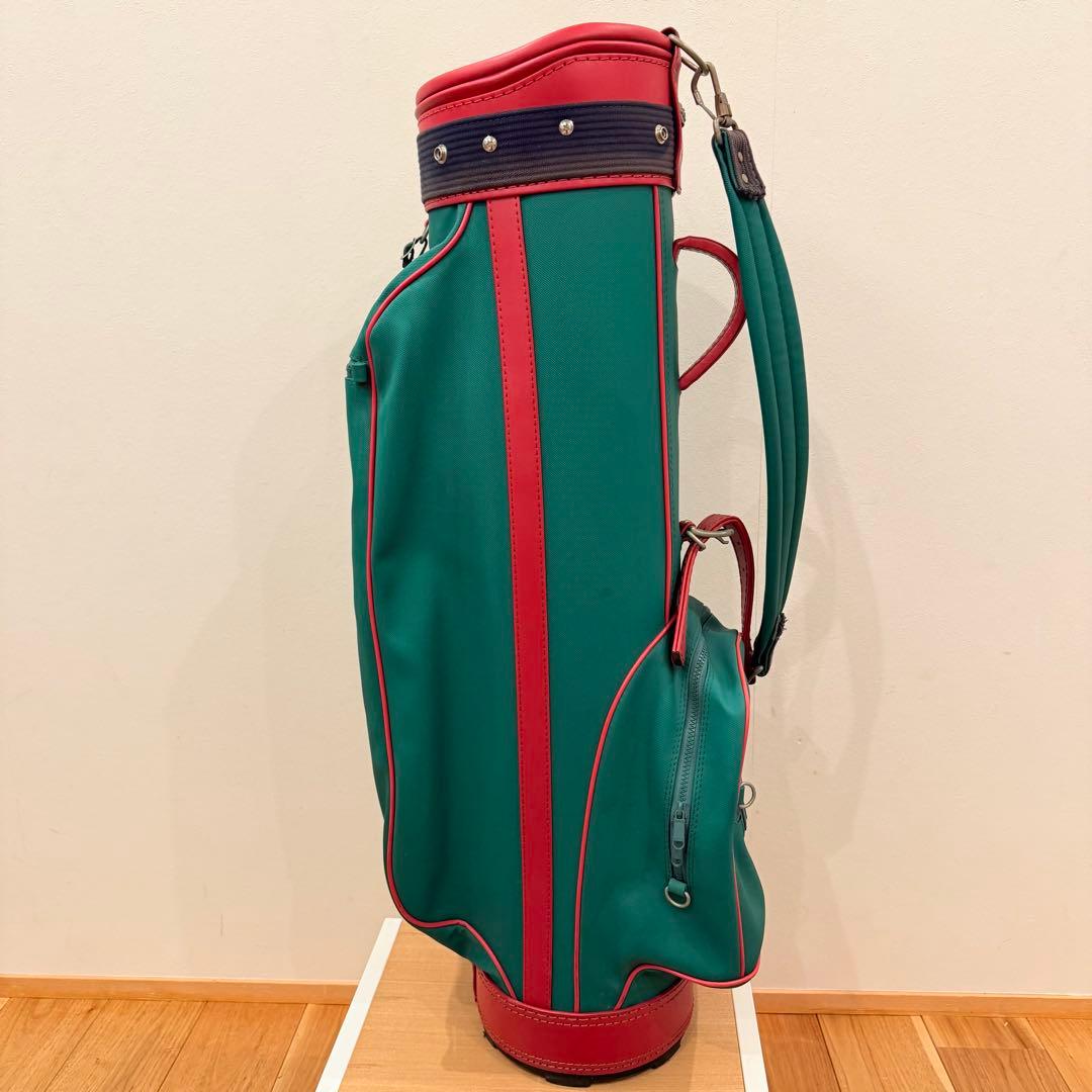 LACOSTE ラコステ8.5inch ヴィンテージ キャディバッグ フード付