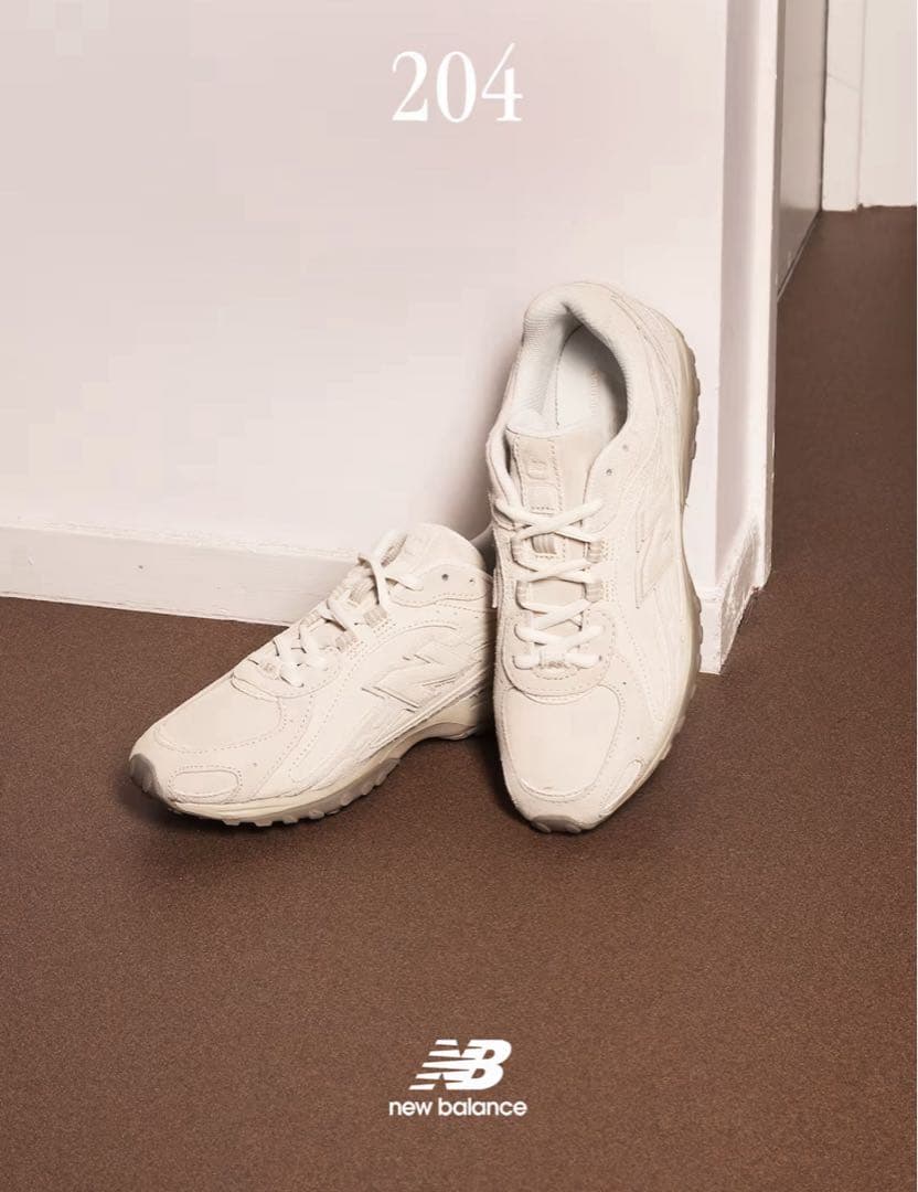未使用品 New Balance U204LMMC BEIGE 24㎝ 希少
