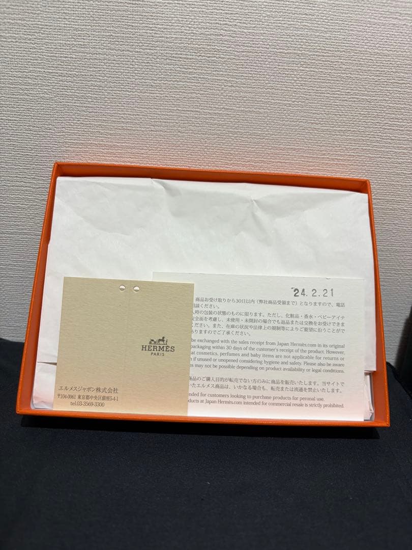 エルメス　ドゴンコンパクト　完全新品未使用　ゴールド