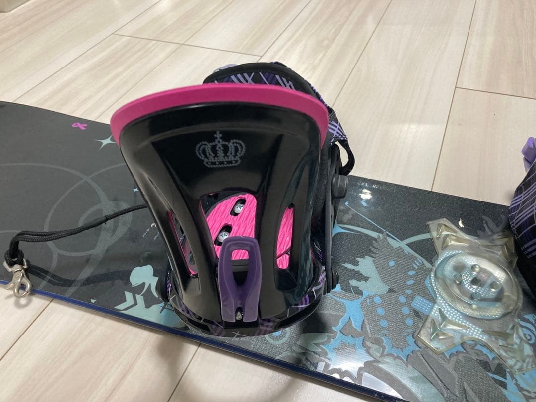 K2 Skylaフリースタイル スノーボード RIDEビンディング付き
