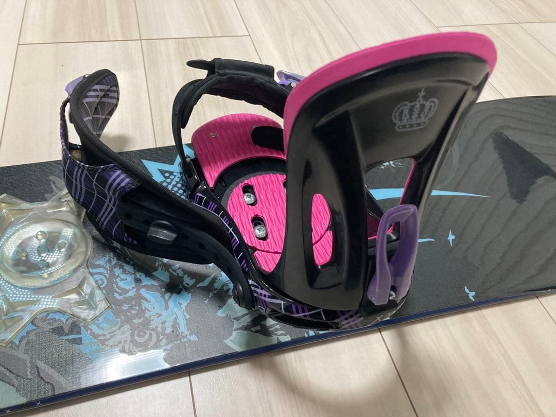 K2 Skylaフリースタイル スノーボード RIDEビンディング付き