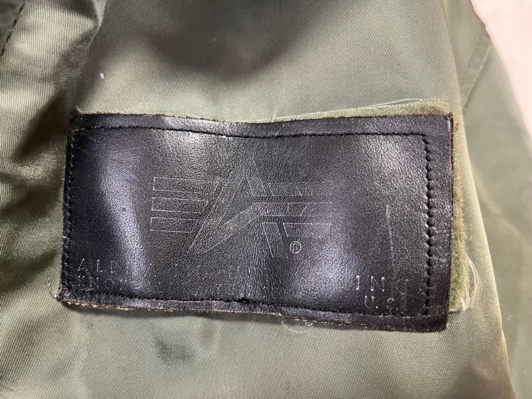 ALPHA cwu-45p フライトジャケット MADE IN USA Mサイズ