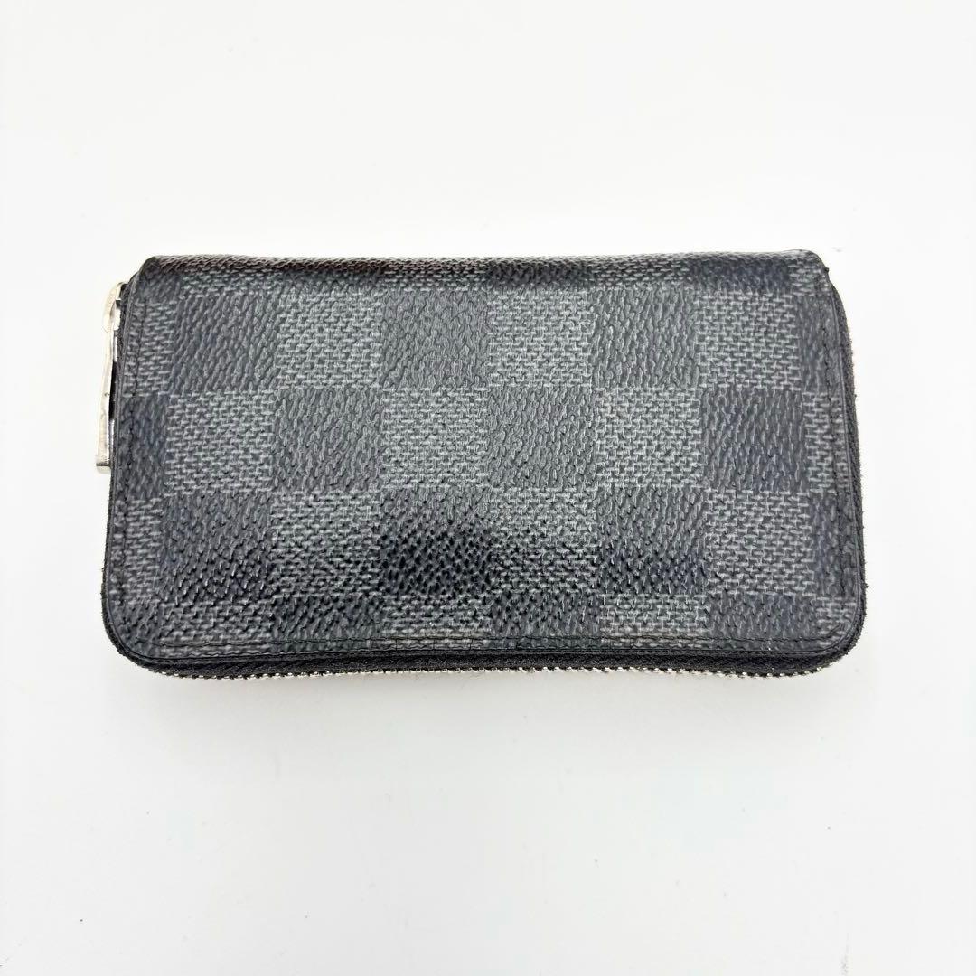 LOUIS VUITTON パース ジッピー　ダミエ グラフィット