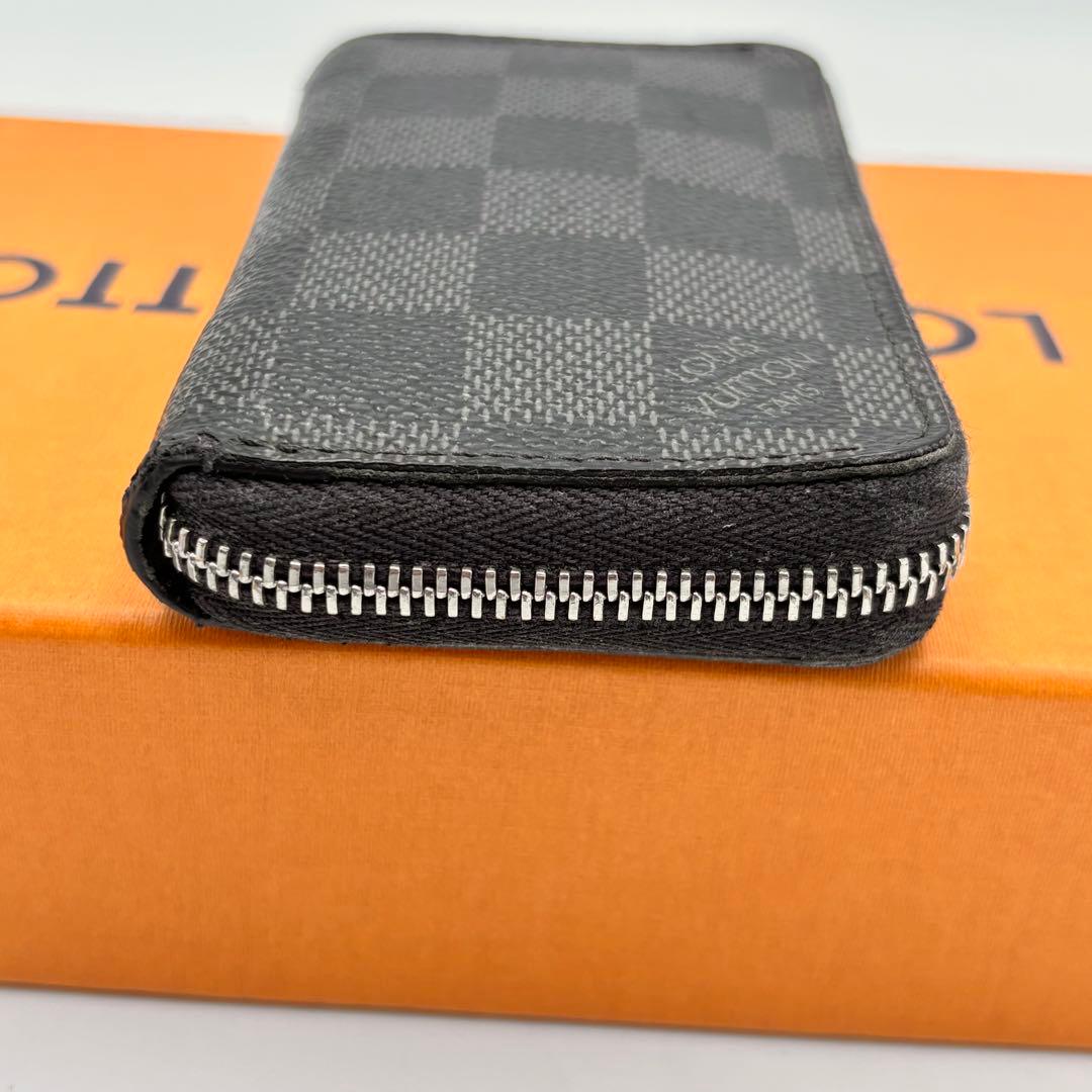 LOUIS VUITTON パース ジッピー　ダミエ グラフィット