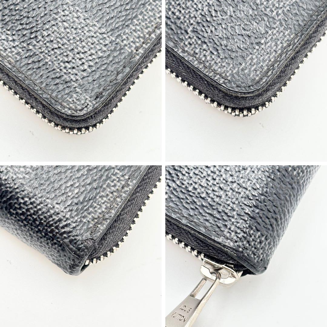 LOUIS VUITTON パース ジッピー　ダミエ グラフィット
