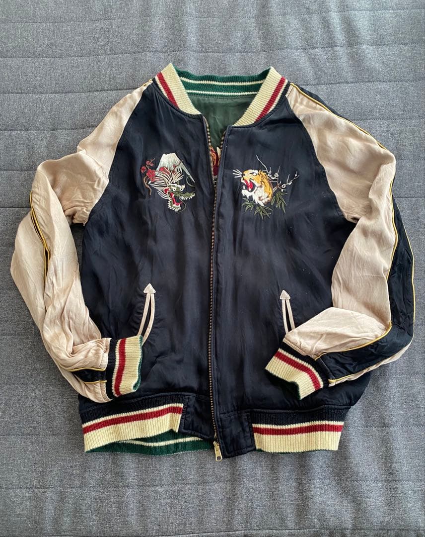 ヒューストン リバーシブル スカジャン