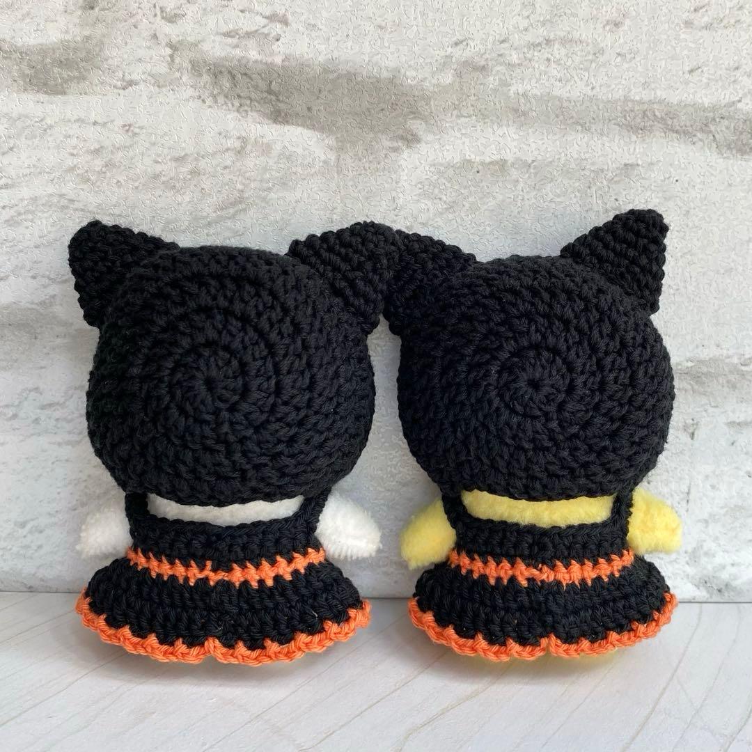 SKZOO 10cm ぬい服 猫耳ボンネット＋ワンピースセット