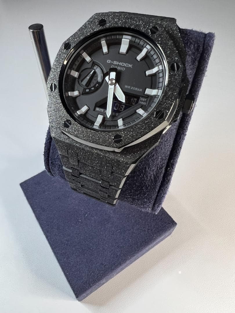 G-SHOCK GA2100 フロステッド加工 カシオーク カスタム パーツＢ