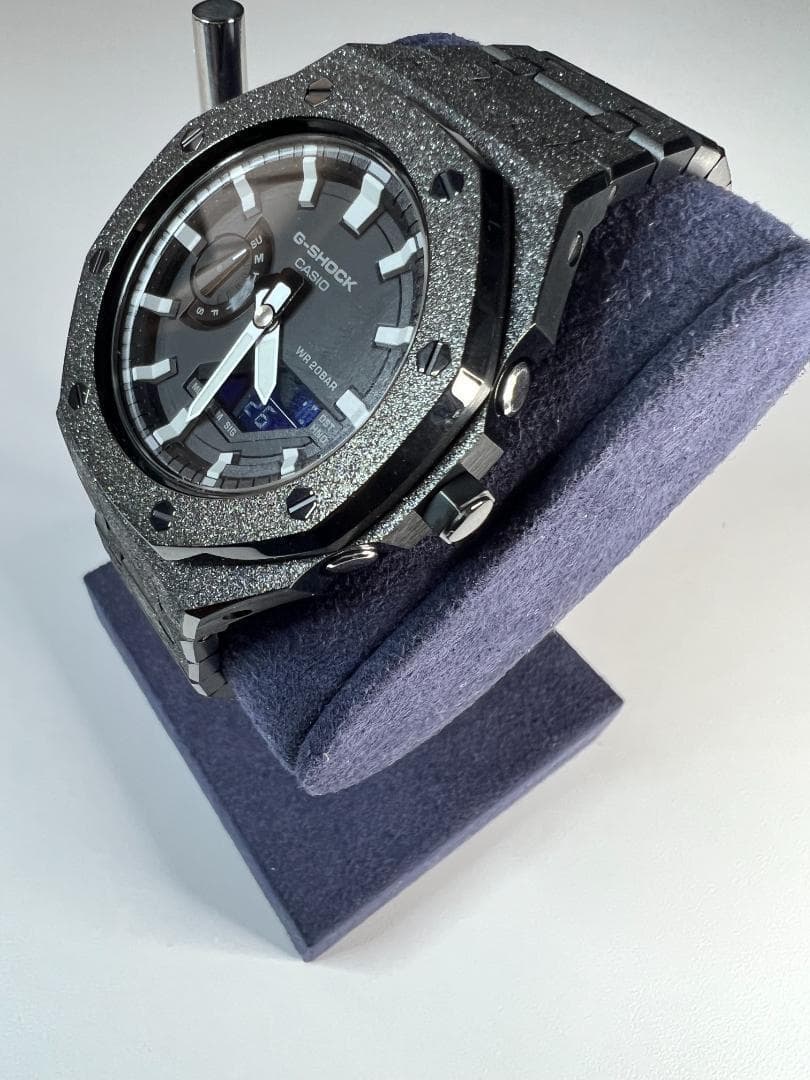 G-SHOCK GA2100 フロステッド加工 カシオーク カスタム パーツＢ
