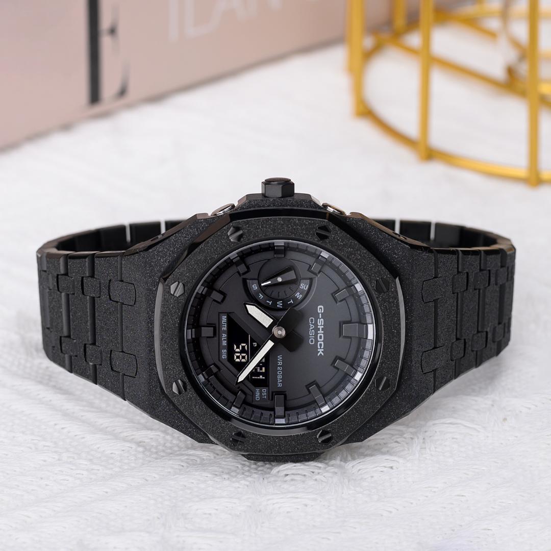 G-SHOCK GA2100 フロステッド加工 カシオーク カスタム パーツＢ