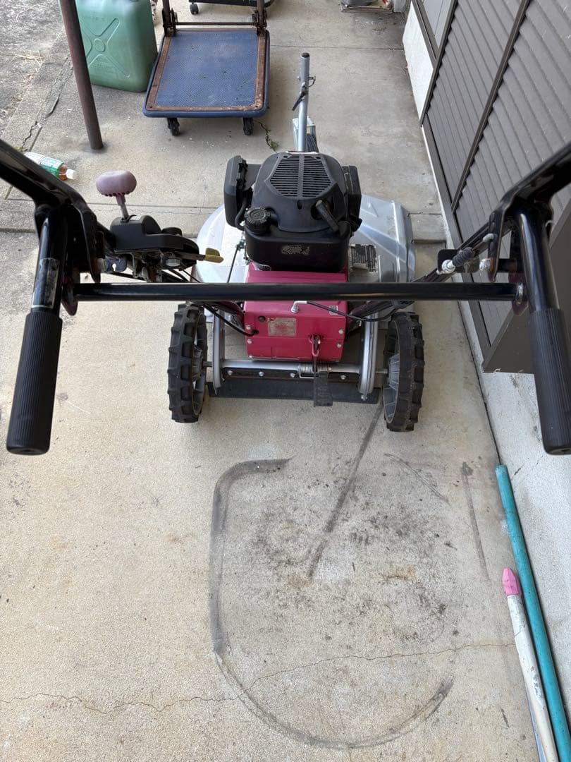 196cc OHVエンジン 芝刈り機 説明書付き (取りに来れる方優先)