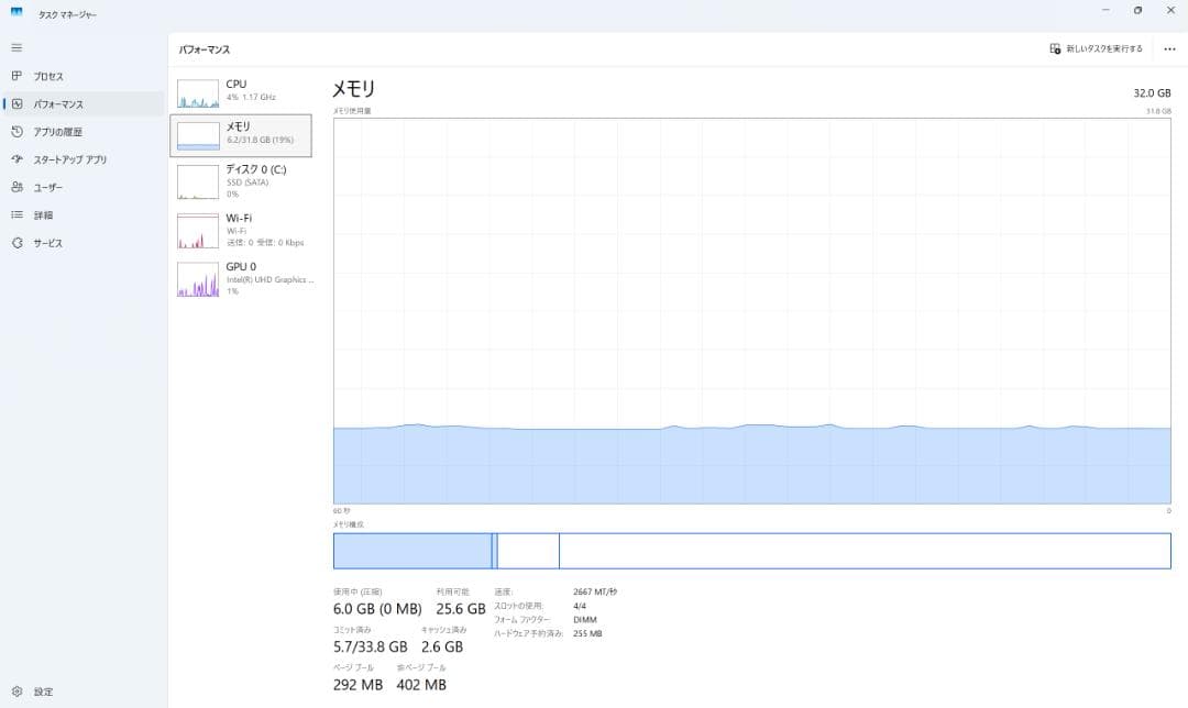 <動作確認済み>DDR4 8GB×4枚 32GB ki04