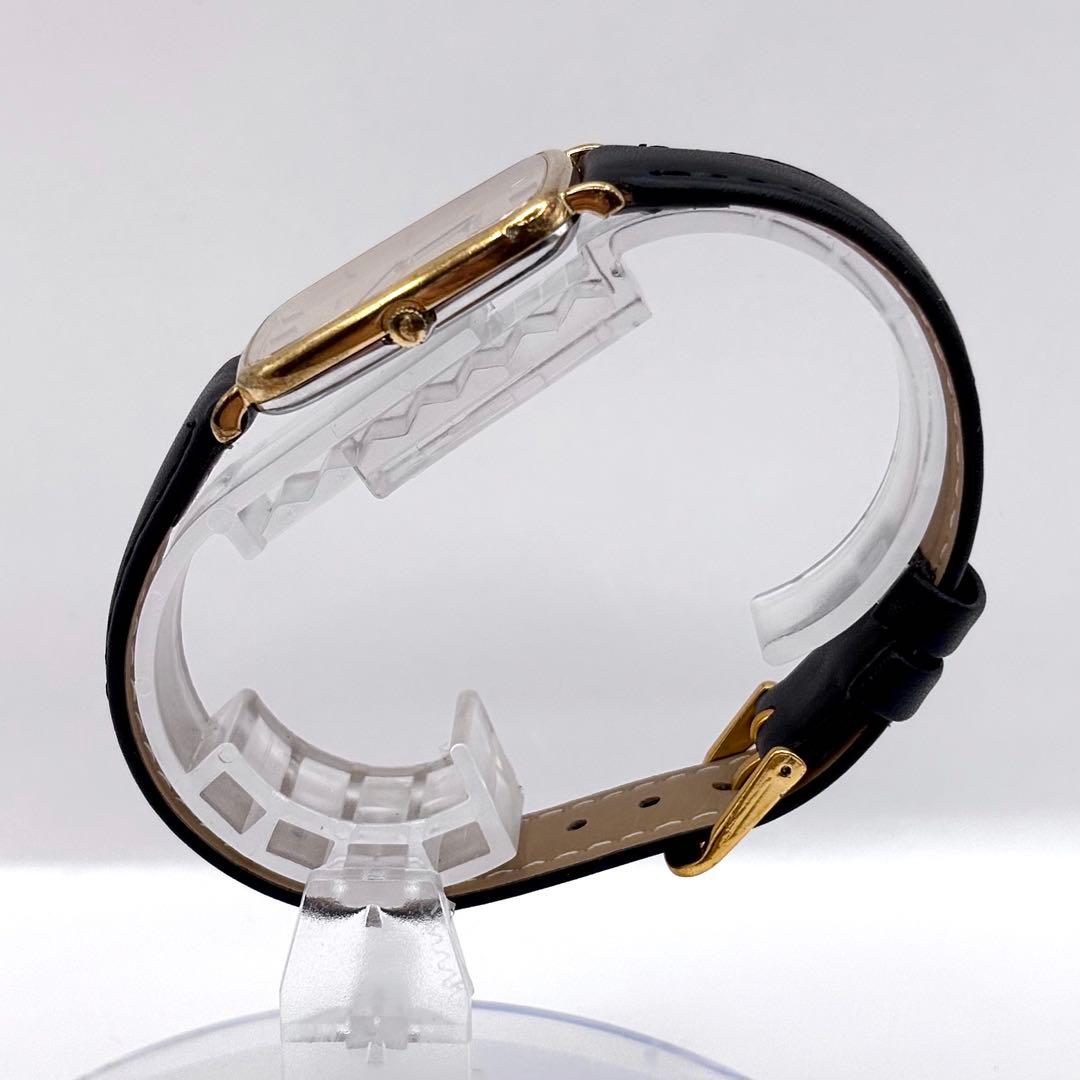 LONGINES ロンジン ゴールド文字盤 スクエア クォーツ 稼動 状態考慮
