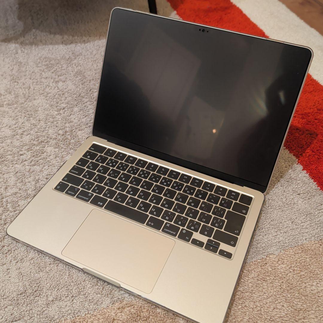 MacBook Air M2 スターライト 13.6インチ 8GB 256GB