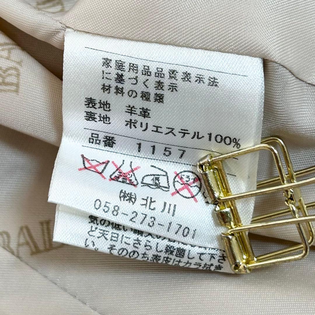 美品❗️BALMAIN ラムレザー　ジャケット　羊革　銀ボタン　S