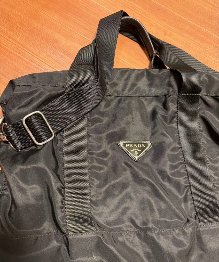 プラダ PRADA ボストンバッグ 黒 ブラック