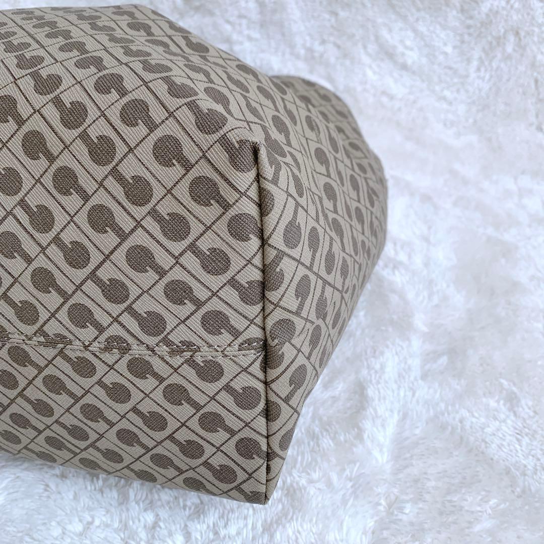 【ジョー】極美品♪ ゲラルディーニ ミレリーゲ レザーハンドルトートバッグ