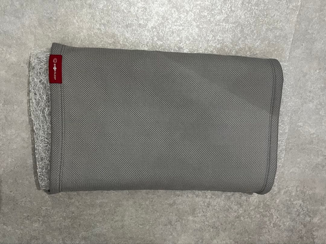 ブレインスリープ ピロー STANDARD＋ピローカバー アクティブエア グレー