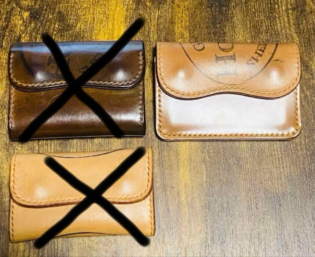 HORWEEN フルシェルコードバン　バーボンカラーリバーススタンプバージョン