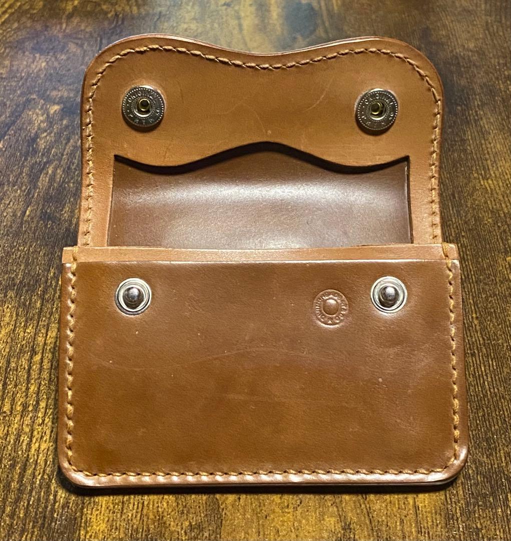HORWEEN フルシェルコードバン　バーボンカラーリバーススタンプバージョン