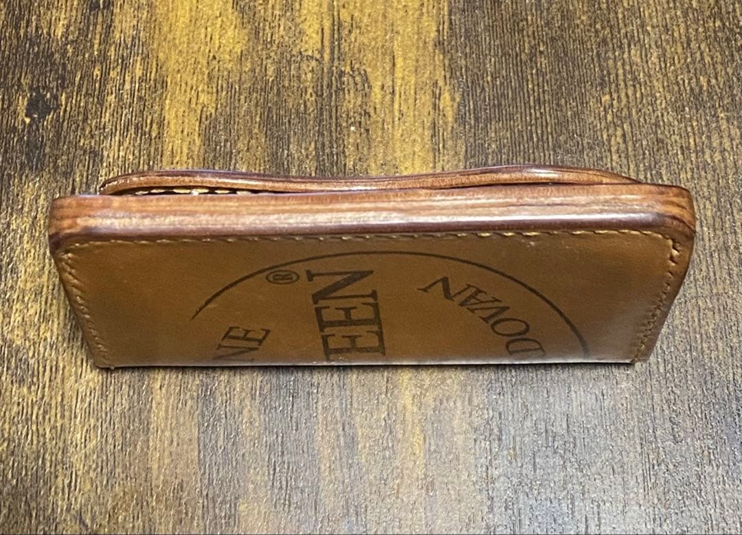 HORWEEN フルシェルコードバン　バーボンカラーリバーススタンプバージョン