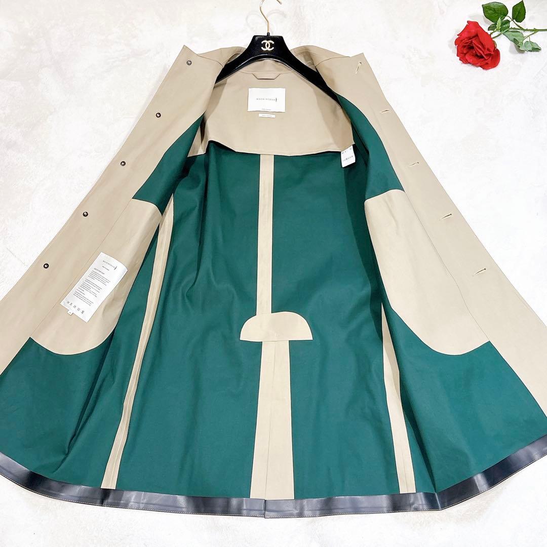 新品同様✨　マッキントッシュ　ステンカラーコート　ゴム引き　ダンケルド　ベージュ