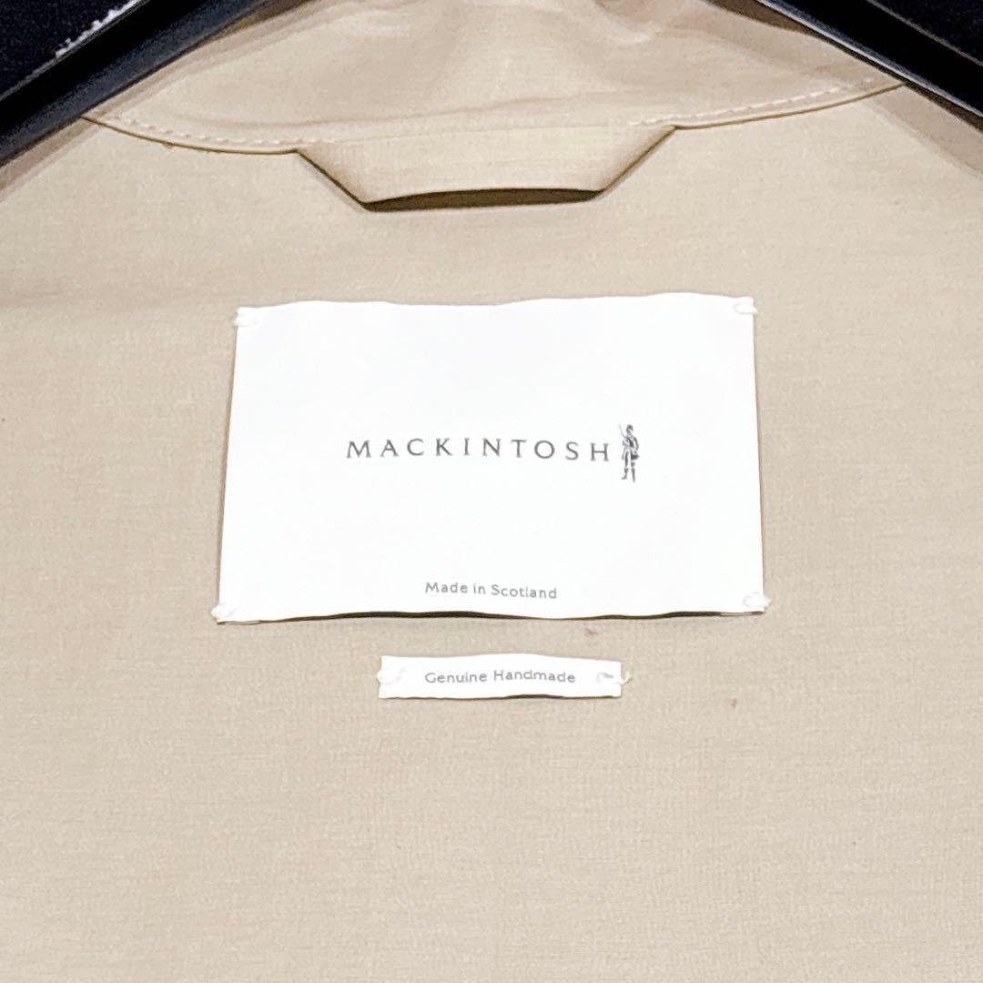 新品同様✨　マッキントッシュ　ステンカラーコート　ゴム引き　ダンケルド　ベージュ
