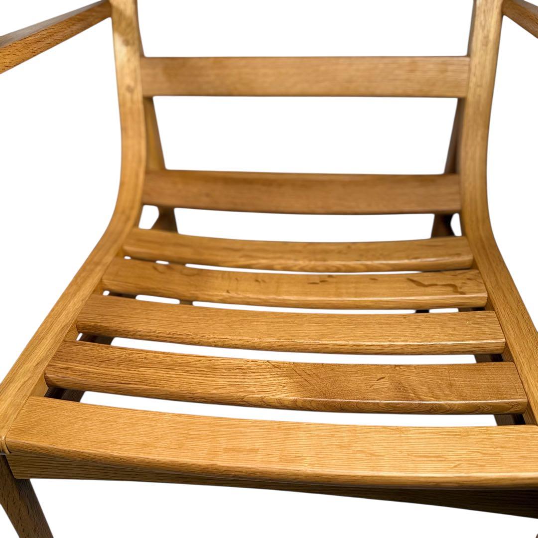 HR674 HIDA 飛騨産業　L-Chair アームチェア　肘付き　キツツキ