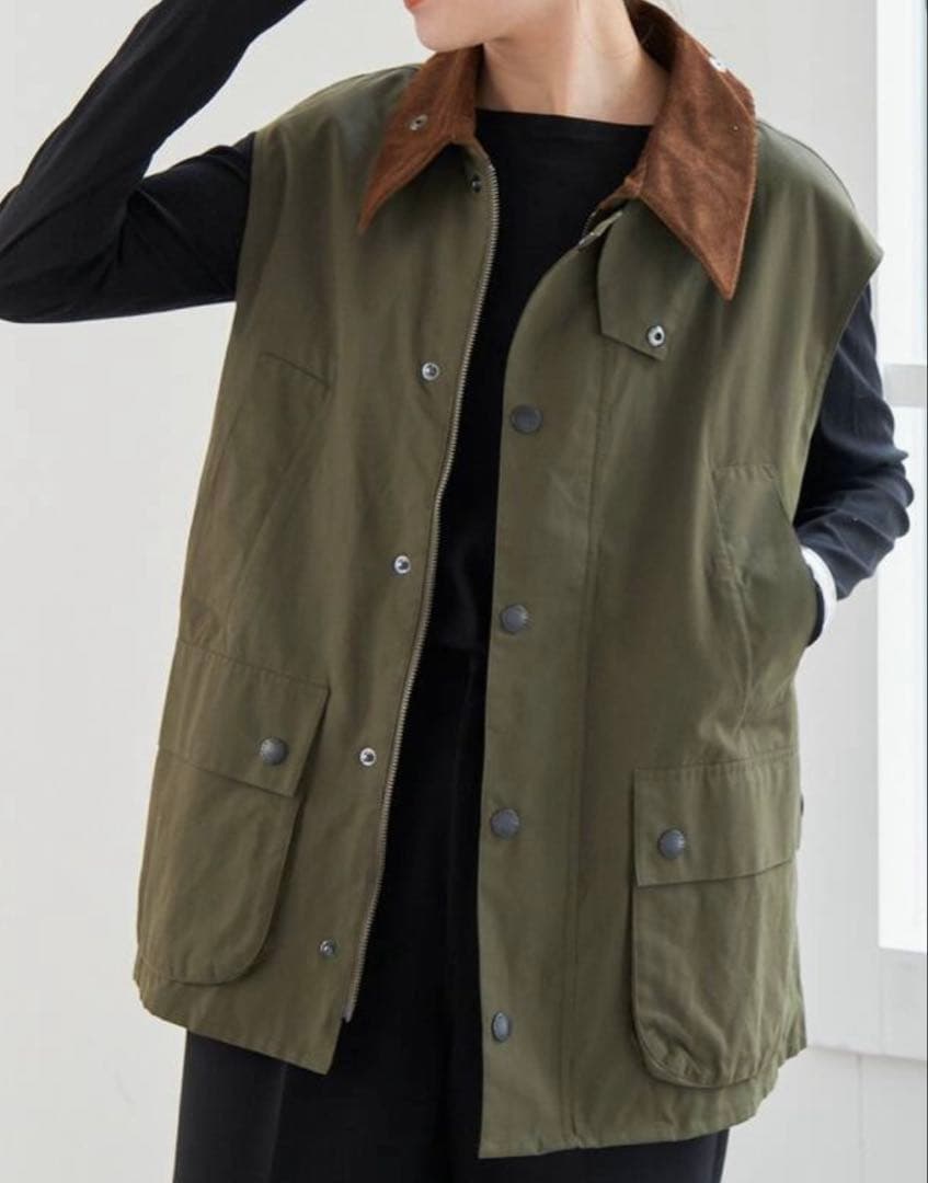 Barbour別注ベスト